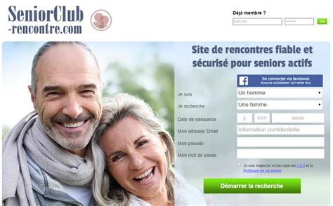 rencontre amicale senior gratuite|Club Rencontre Senior 